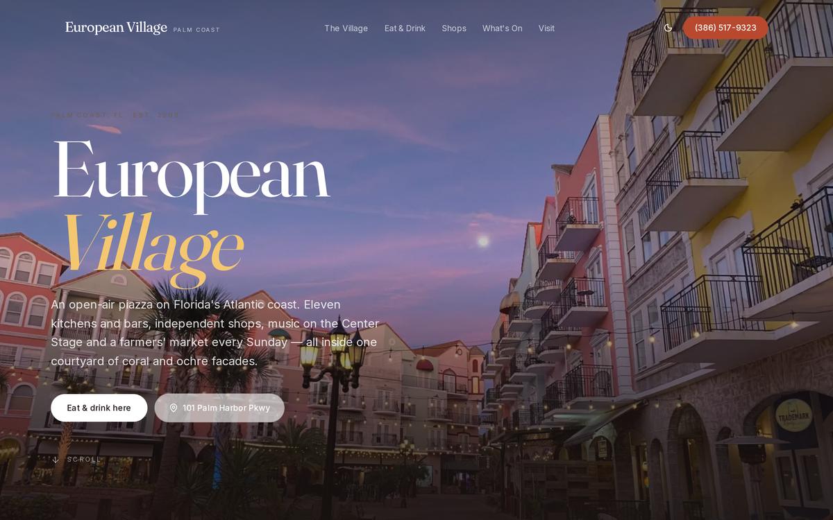 Startseite von ev-palmcoast.orion-dev.us